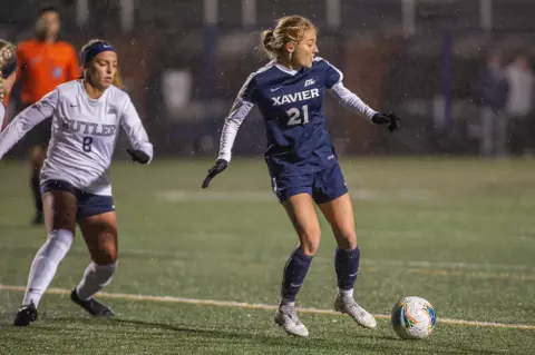 Action Shots from Xavier WSOC vs Butler on October 31, 2019 at Sellick Bowl in Indianapolis, IN. (Credit Image: Chad Williams)