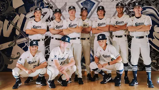 Xavier Baseball Recruit Photoshoot