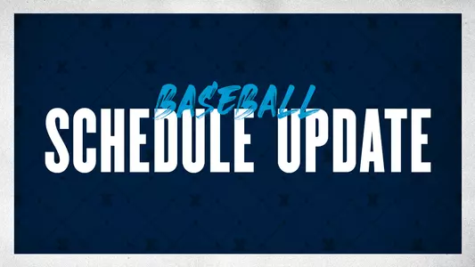 Baseball Schedule updates
