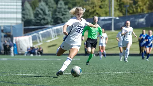 Regan Dancer against Seton Hall