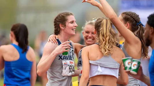 Women's relay at BIG EAST