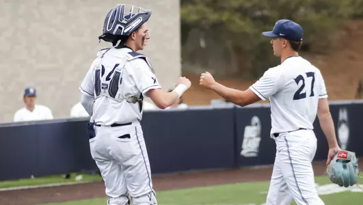 Jared Gadd and Jerry Huntzinger against Creighton