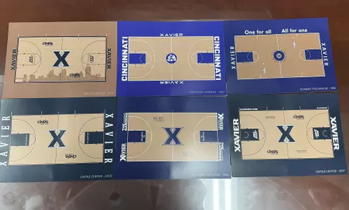 Xavier Basketball Postcards
