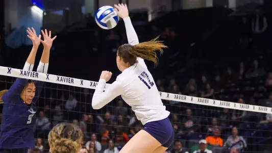 2023 VB Xavier vs Georgetown - Delaney Hogan