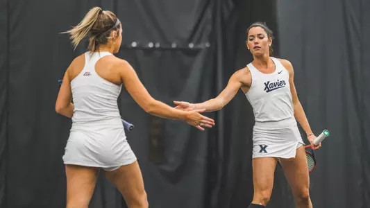 Kat Lyman and Abby Nugent vs Purdue