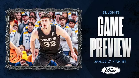 St. John's Game Preview Graphic