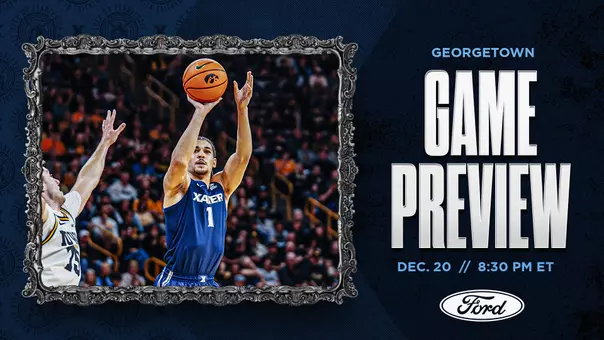 Georgetown game preview graphic