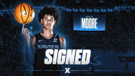 Malik Moore signing graphic