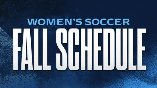 2025 women's soccer fall schedule