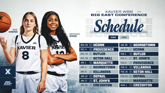 2025 WBB BIG EAST Schedule Release