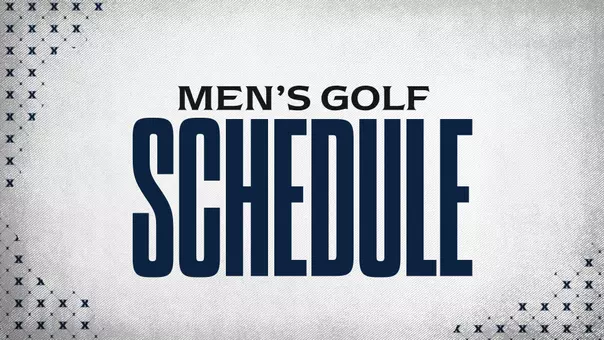 2026 Men's Golf Schedule