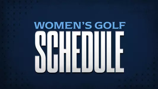 2026 Women's Golf Schedule
