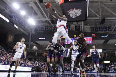 NCAA Basketball: Detroit at Gonzaga