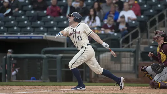 Nick Nyquist hits a home run