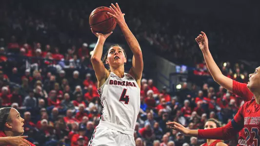LeeAnne Wirth shoots a jumper