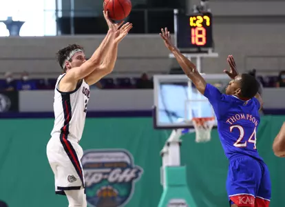 NCAA Basketball: Kansas at Gonzaga