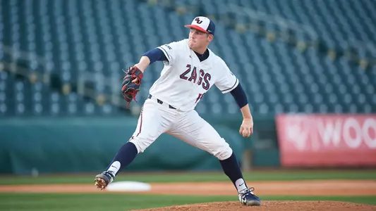 Mac Lardner delivers a pitch