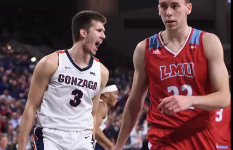 NCAA Basketball: Loyola Marymount at Gonzaga