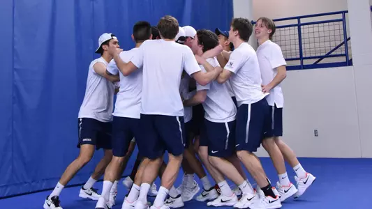 GU celebrates win over Boise State