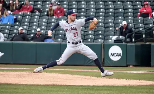 Nick Trogrlic-Iverson delivers a pitch