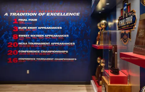 Men's Basketball team locker room remodel.