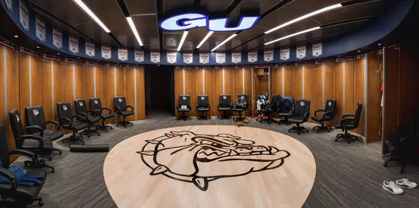 Men's Basketball team locker room remodel.