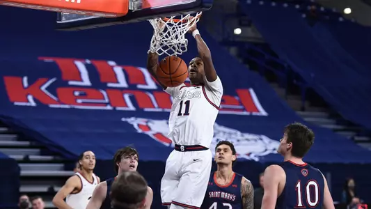 NCAA Basketball: St. Mary's at Gonzaga