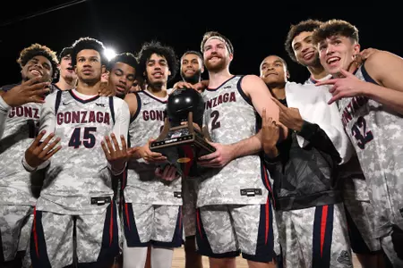NCAA Basketball: Armed Forces Classic-Michigan State vs Gonzaga