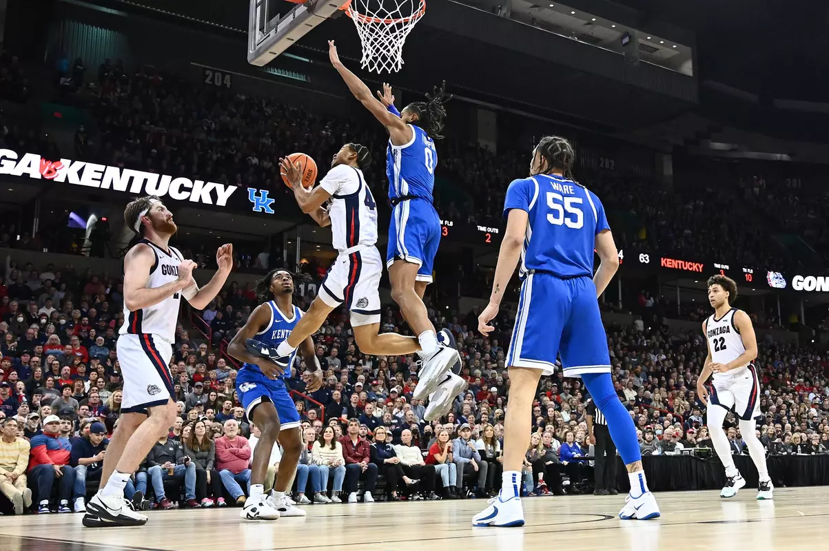 NCAA Basketball: Kentucky at Gonzaga