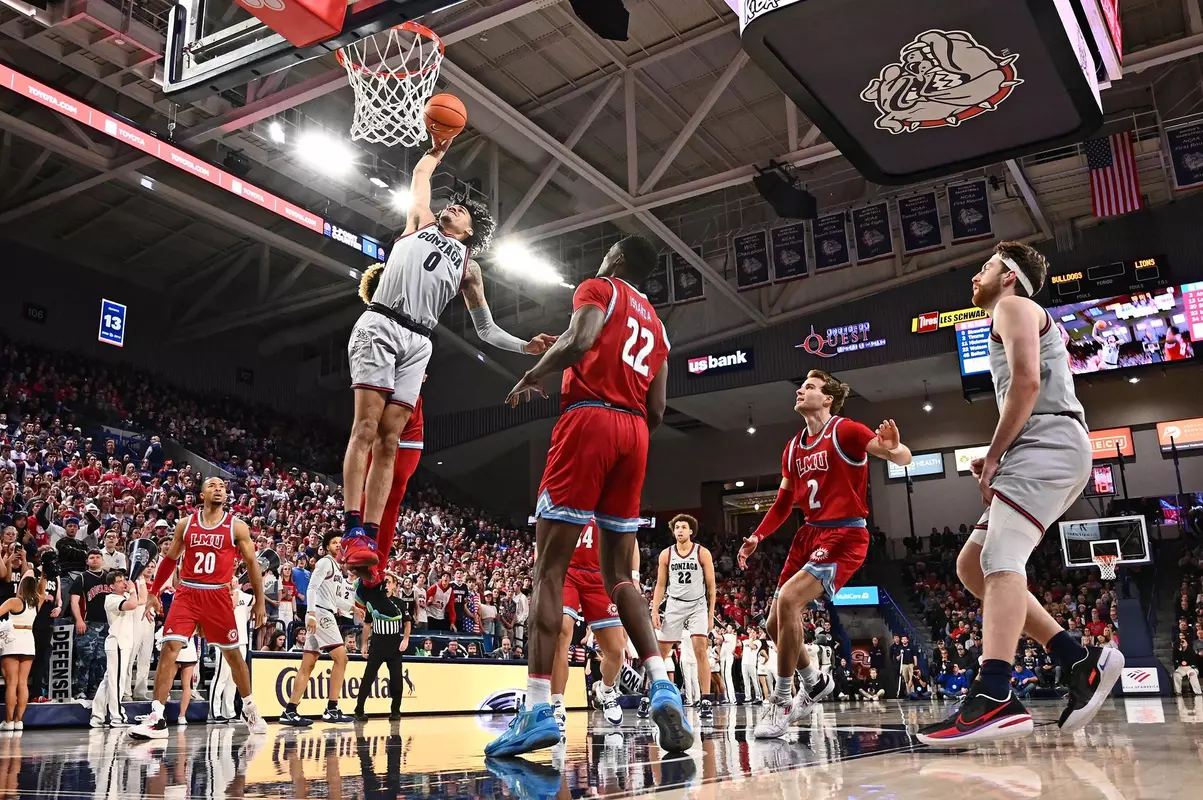 NCAA Basketball: Loyola Marymount at Gonzaga