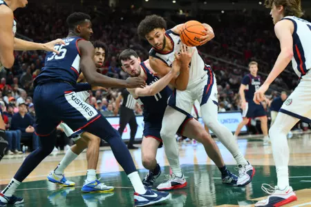 NCAA Basketball: Continental Tire Seattle Tip-Off-Connecticut at Gonzaga