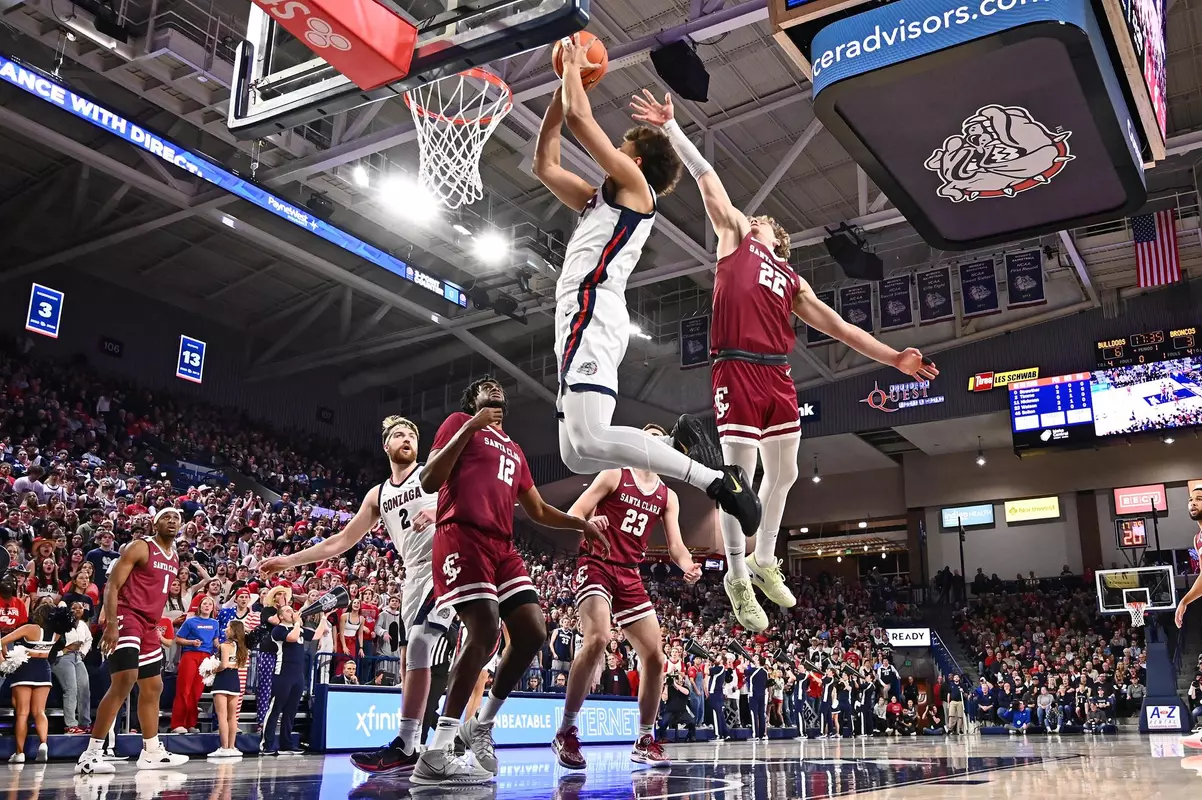 NCAA Basketball: Santa Clara at Gonzaga