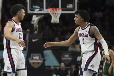 NCAA Basketball: West Coast Conference Tournament Semifinals - San Francisco vs Gonzaga