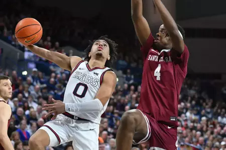 NCAA Basketball: Santa Clara at Gonzaga
