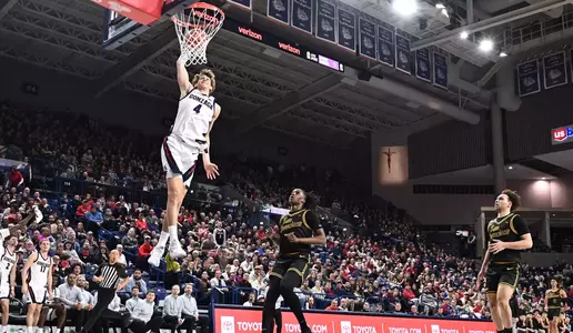 NCAA Basketball: San Francisco at Gonzaga