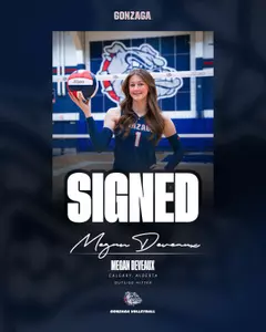 Volleyball Megan Signing