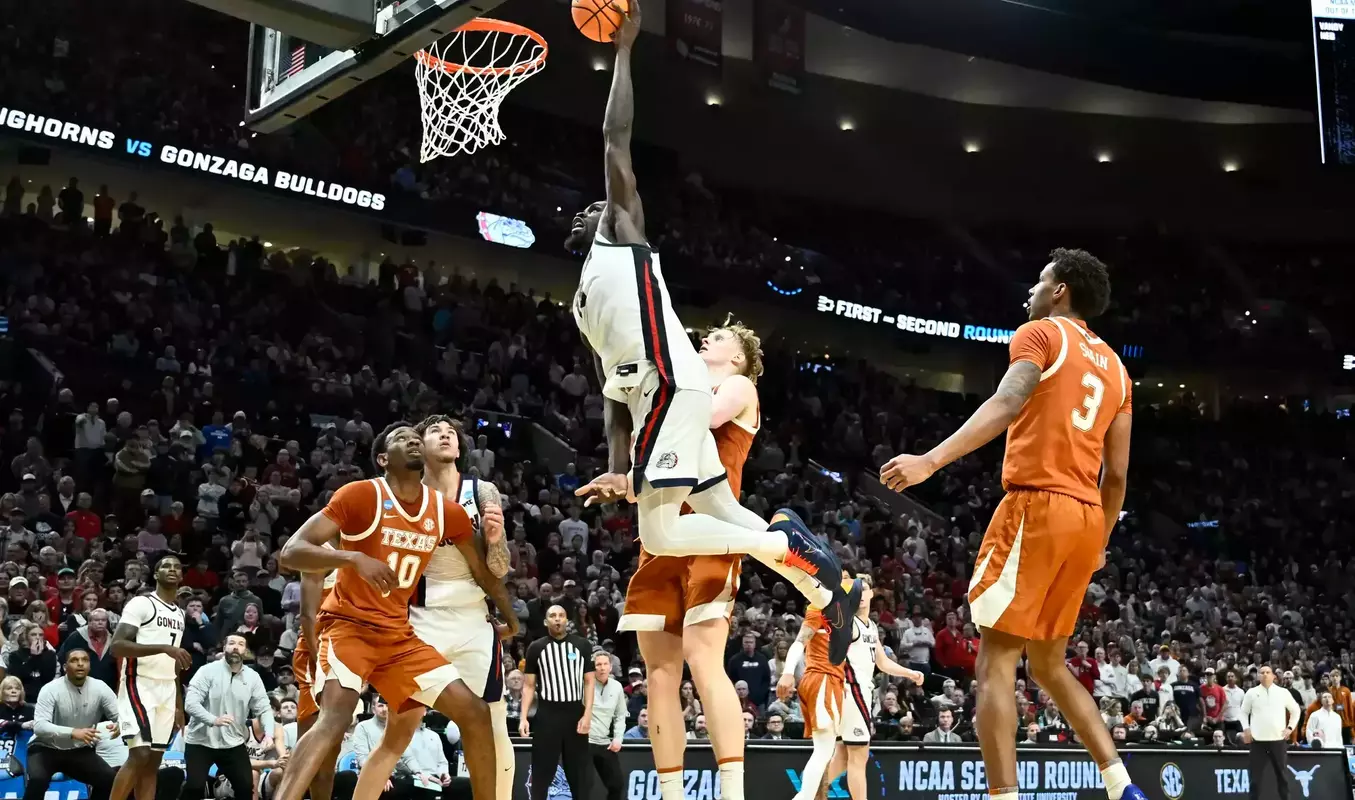 NCAA Basketball: NCAA Tournament Second Round-Texas at Gonzaga
