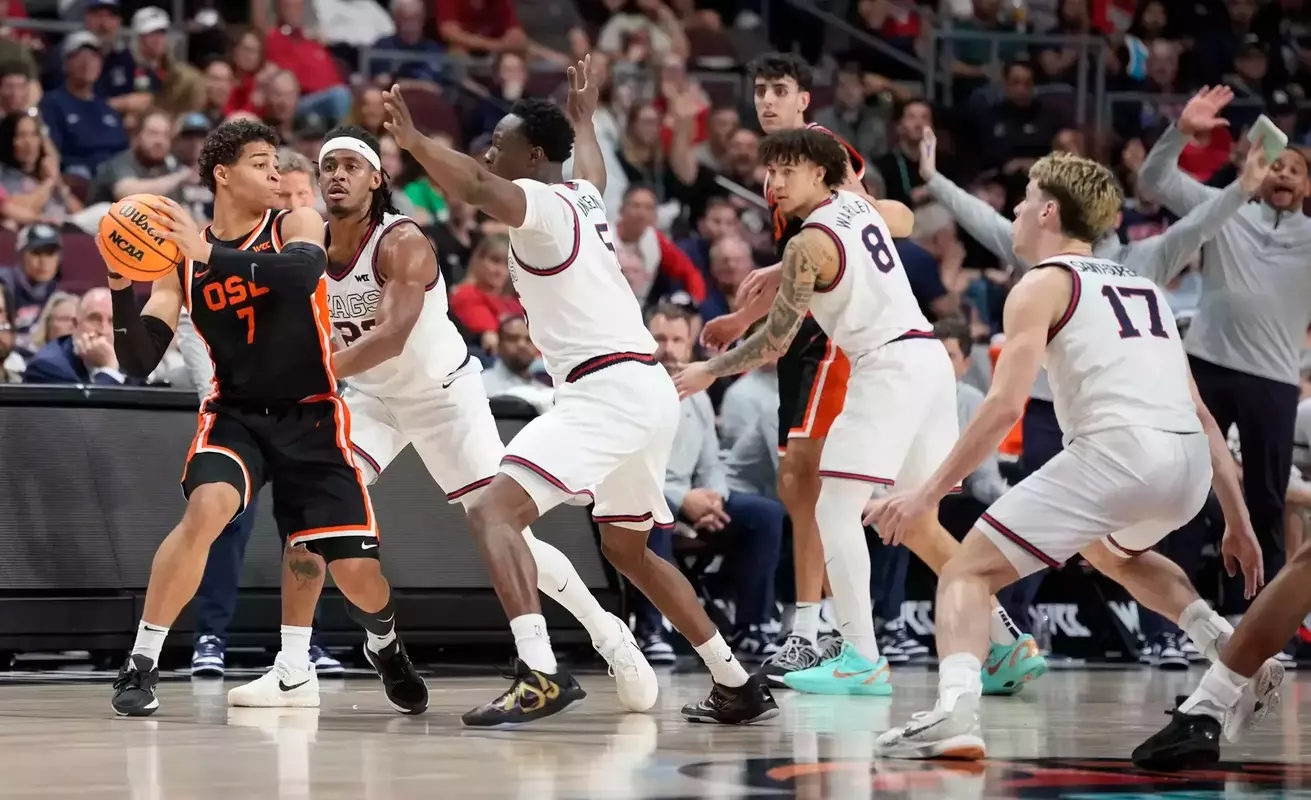 NCAA Basketball: West Coast Conference Tournament Semifinal-Gonzaga vs Oregon State