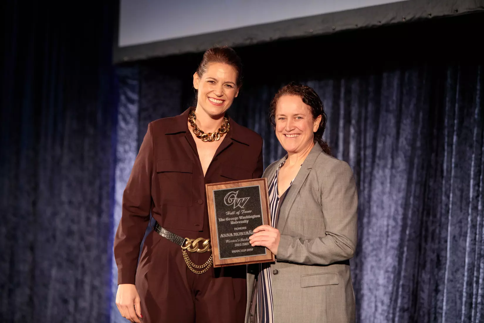 Anna Montañana with Tanya Vogel