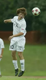 Freshman Wade Gerhardt recorded his third assist of 2004 Sunday versus UMass.