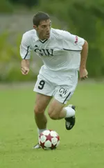 Junior Frank Ambrosio paced GW with two goals against Dayton.