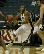Mike Hall and the Colonials will try to get by West Virginia Wednesday night in Morgantown.
