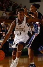 Jessica Simmonds recorded her third double-double of the year versus Yale.