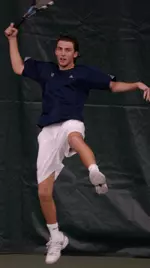 Sophomore Mustafa Gencsoy won his second singles title of the fall season at the Hampton Roads Collegiate Invitational, Oct. 14-16, in Newport News, VA.