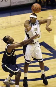 Mike Hall and the Colonials are ranked 12th in both major polls this week.