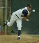 RHP Derrik Lutz was named the <i>Atlantic 10 Pitcher of the Week</i>.