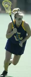 Laura Hostetler registered six goals in GW's season-opening victory against William & Mary.