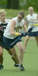 Heidi Mayer tallied five assists against Richmond, tying GW's single-game record.