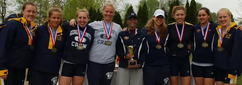 GW's second varsity 8 won the Grand Final at the 2005 A-10 Rowing Championships Saturday in New Jersey.