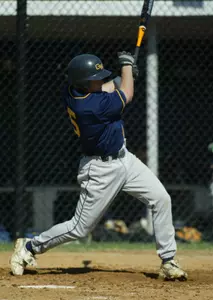 Sophomore Michael Parker collected four hits and three RBIs Saturday.